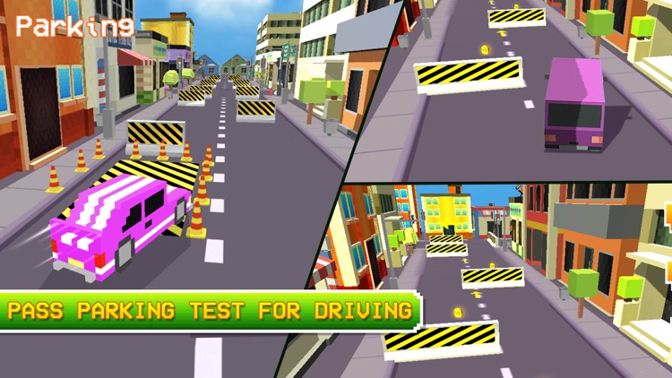 Blocky Road Racing Sim HD : Extreme Driving screenshot-3