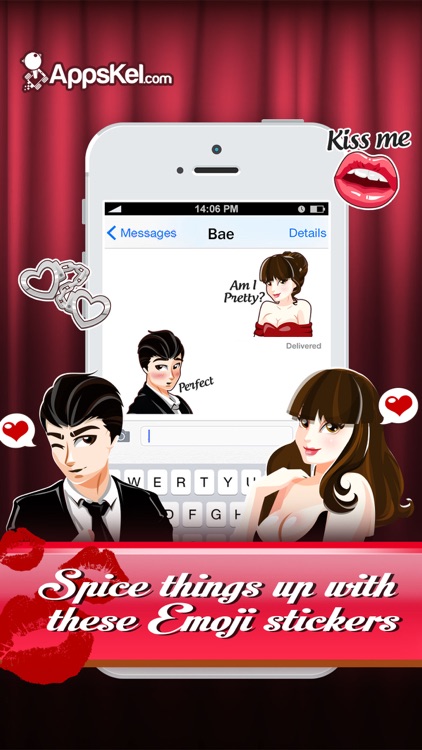 A Darker Love Emoji - Sexy Sticker App for Adults