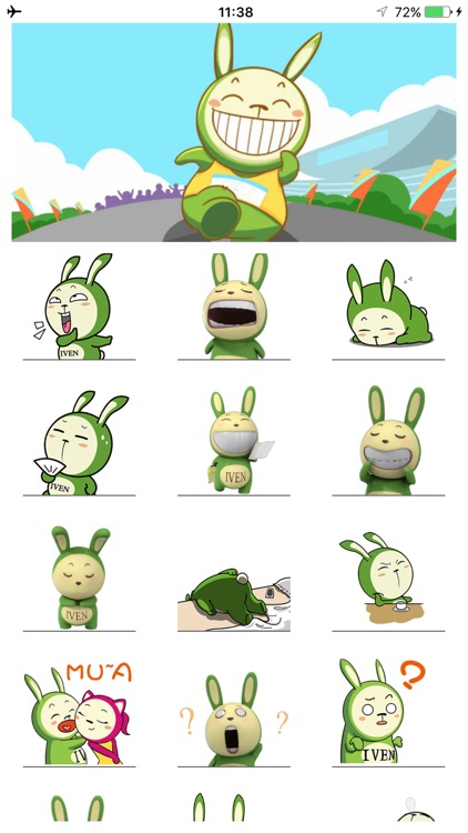 GreenRabbitmoji screenshot-3