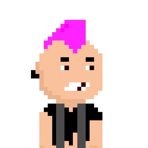 PIXTICKERS - Pixel Punk (Animated) icon