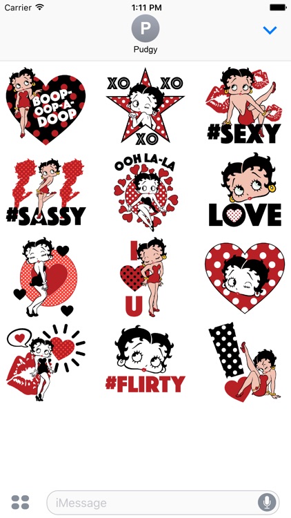 Betty Boop Sassy Sweetheart Collection