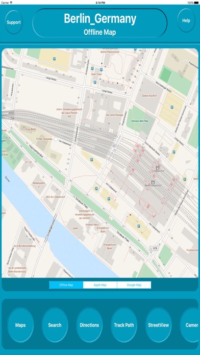 Berlin Germany Offline Map Navigation Guide review screenshots