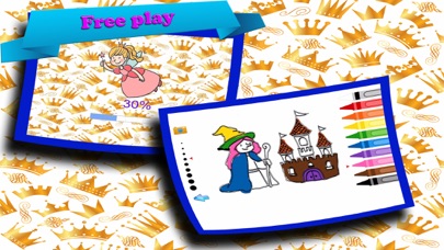 How to cancel & delete learning development-princess fairy coloring pages from iphone & ipad 1