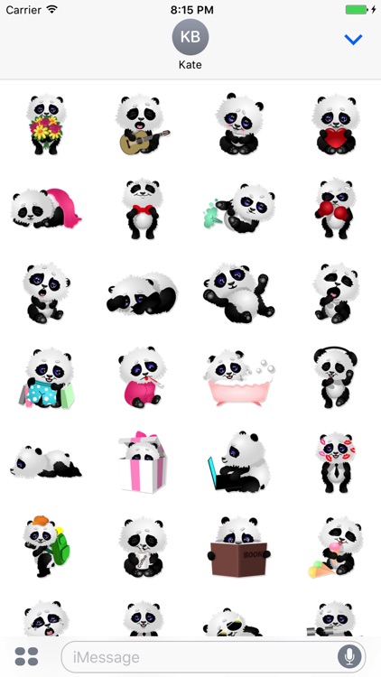 Panda Baby Stickers