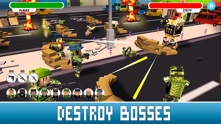 Blocky Army: Commando Shooter Full screenshot-3