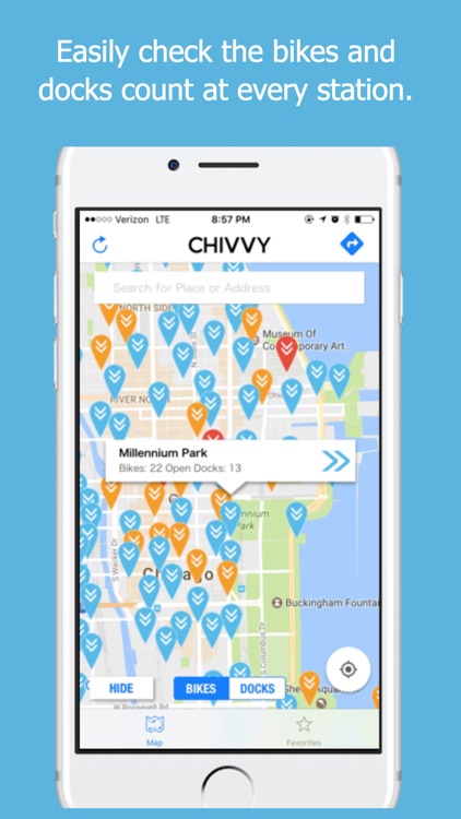 Chivvy -  Chi's Directions Bike Share Map