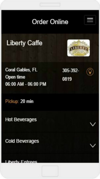 Liberty Caffe screenshot 2