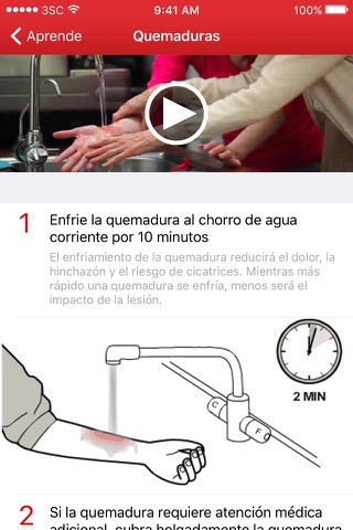 Primeros Auxilios – Cruz Roja Chilena screenshot 3