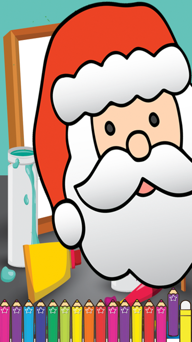 How to cancel & delete Merry Christmas Coloring for kid and Preschoolers from iphone & ipad 2