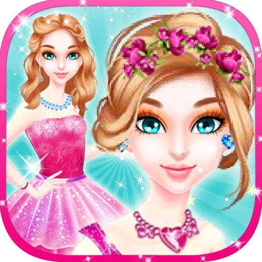 Princess Fine Dress Up - Makeover Girl Games icon