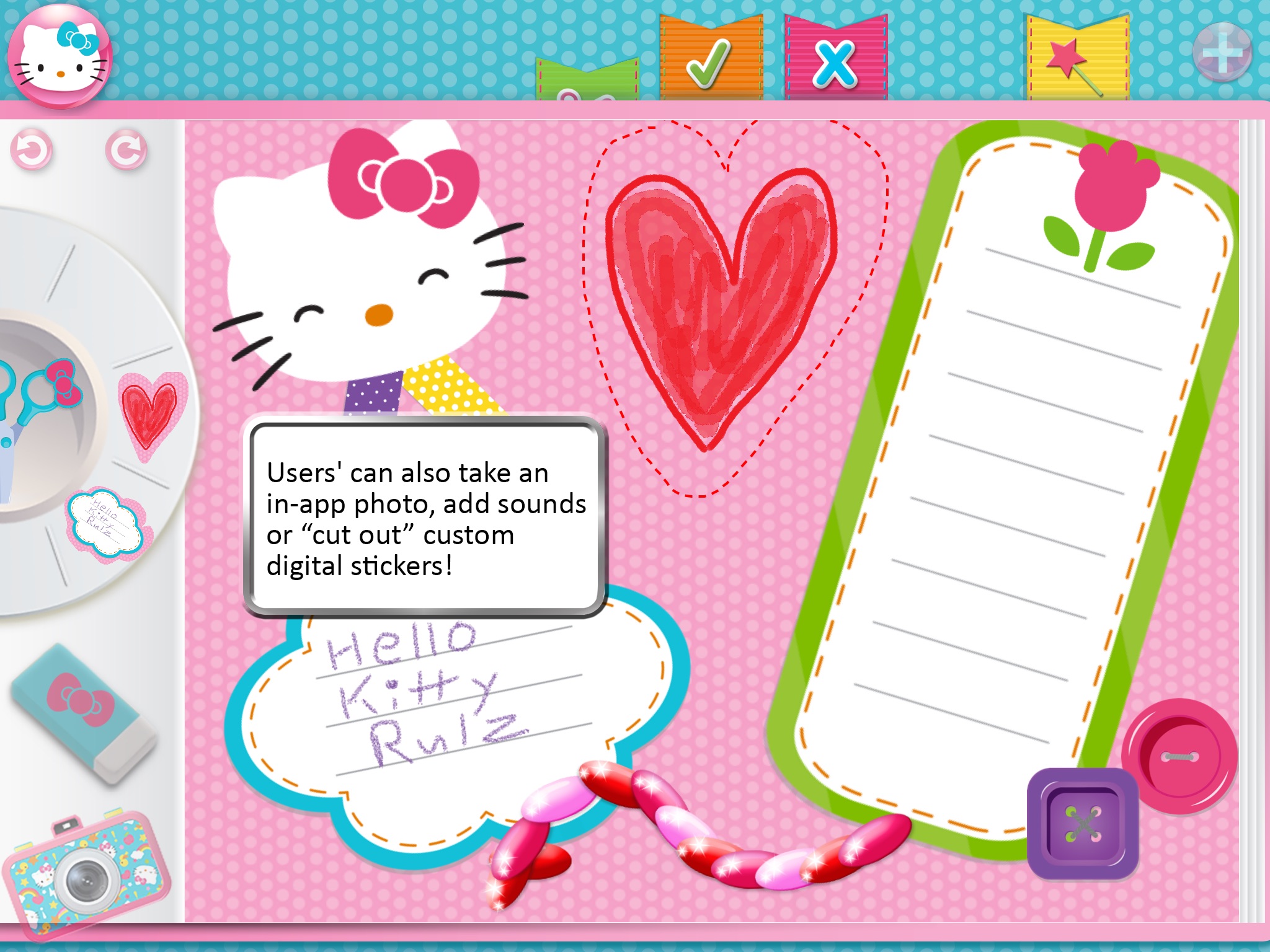 Hello Kitty Scrapbook Spectacular screenshot 3