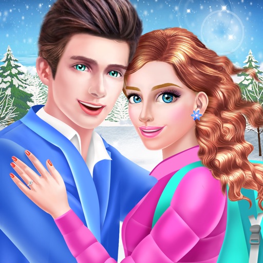 Winter Honeymoon Spa & Dress Up Beauty Salon Game Icon
