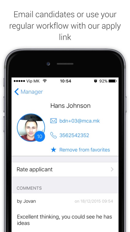 Company - job app