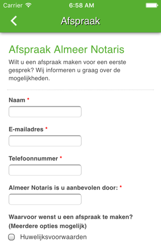 Almeer Notaris screenshot 3