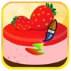 My Coloring Book Games Page Cake Strawberry