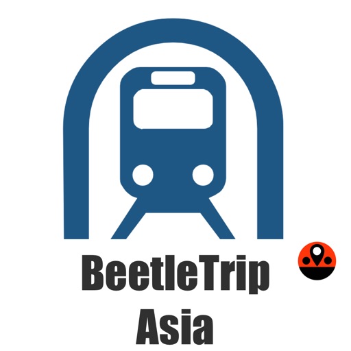 Subway & Train Transport Route Trip Advisor - Asia Icon