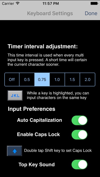 Phone Pad URL Keyboard