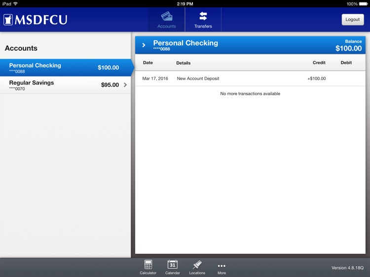 Merck Sharp & Dohme FCU Mobile for iPad