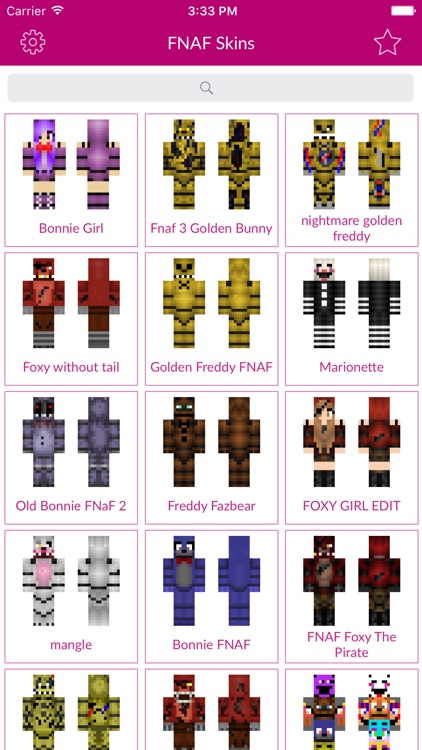 FNAF Skins Pro - Skins for Minecraft PE Edition