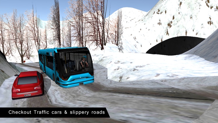 Offroad Bus Driving Simulator Winter Season