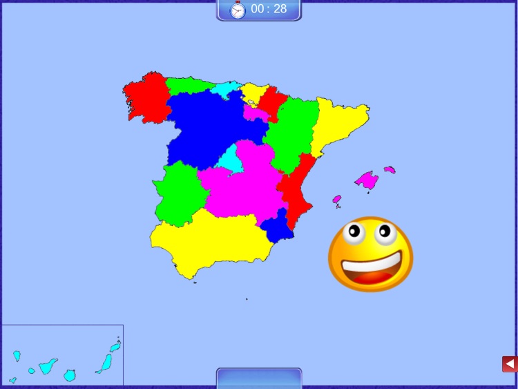 Spain Puzzle Map