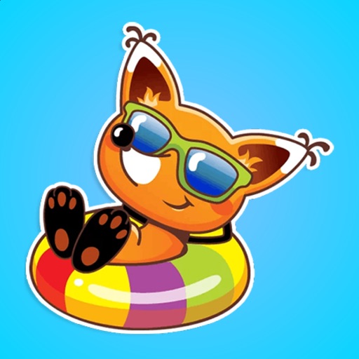 Funny Fox Life Stickers icon