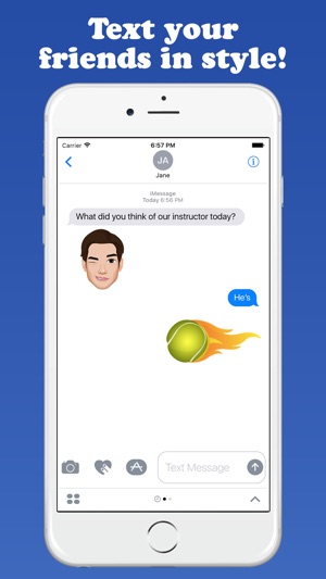 TennisMoji - Tennis Emoji Keyboard(圖2)-速報App