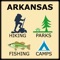 This Application lists all CAMPGROUNDS & RV sites, HIKING TRAILS, RECREATIONAL PARKS, FISHING LAKES and MARINAS in the State