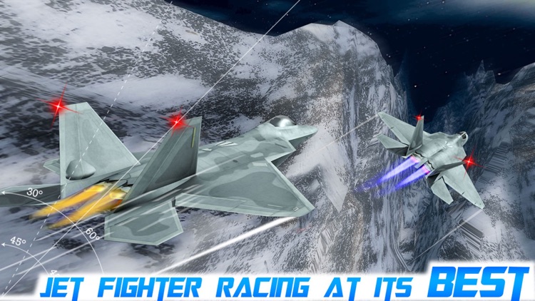 jet fighter race simulator - a jet fighter combat