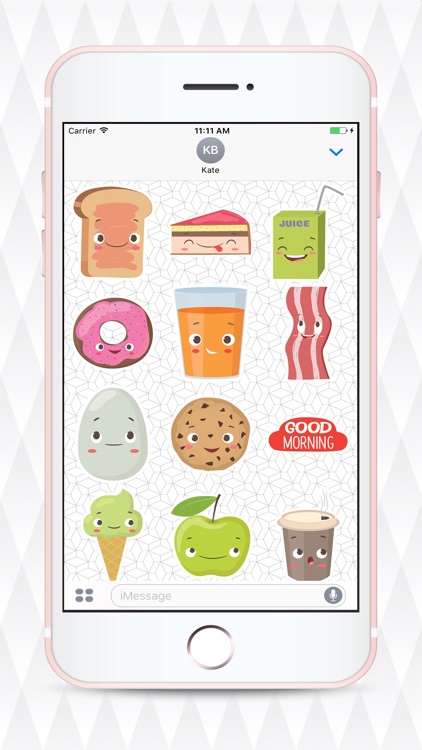 Breakfast Time Fun Animated Stickers for Messaging