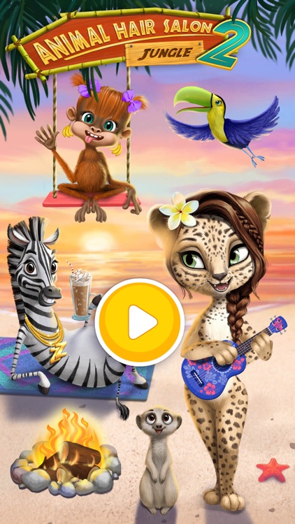 Jungle Animal Hair Salon 2 screenshot-0