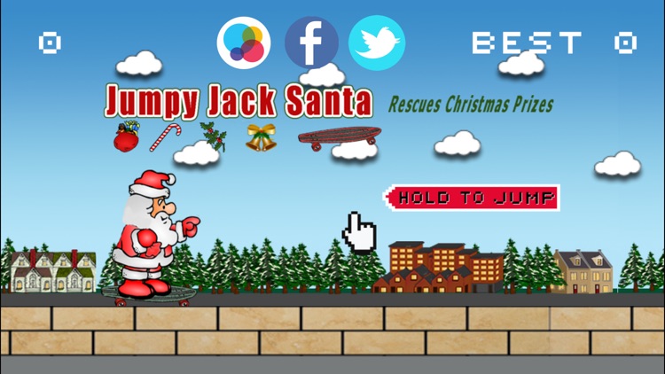 Jumpy Jack Santa Rescues Christmas Prizes