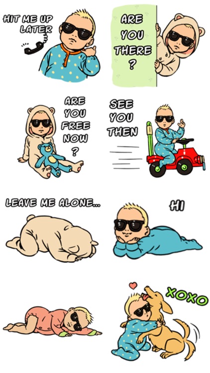 Baby Boss Stickers! screenshot-4