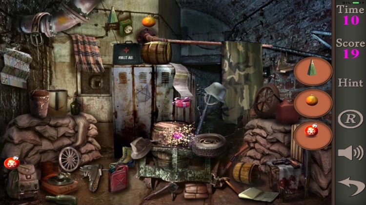 Hidden Objects Of The Treasure Bunker