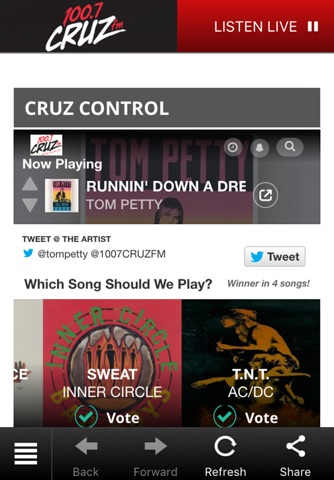 100.7 Cruz FM screenshot 3