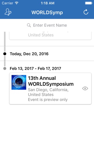 WORLDSymposium screenshot 2