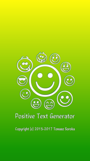 Positive Text Generator