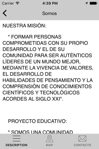 Instituto DAmicis screenshot 2