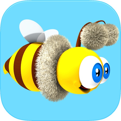 Fluffy Bee Fly - Endless Fun Flyer Adventure Race Icon