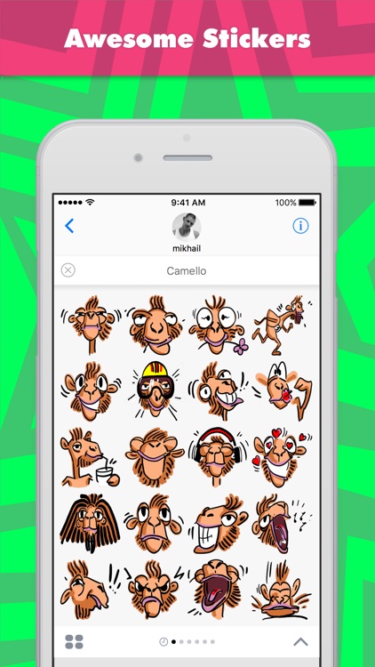 Camello stickers by mikhail