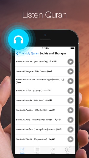 Al-Quran audio book for your prayer time(圖2)-速報App