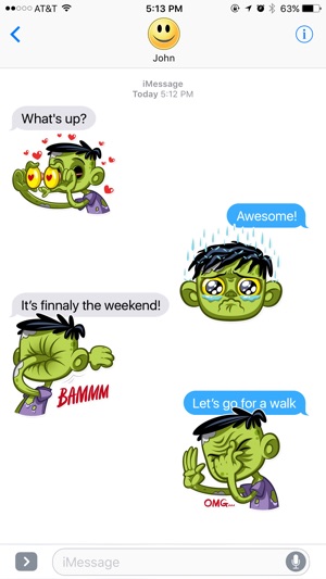 Funny Zombies Stickers(圖3)-速報App