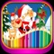 Christmas Drawing and Coloring book for kids