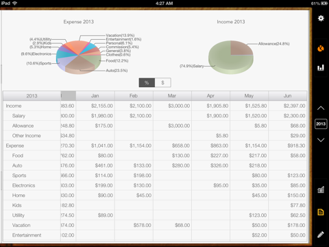 moneyDIET³PAD screenshot 3