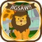 Zoo Animals Cartoon Jigsaw Puzzle Games
