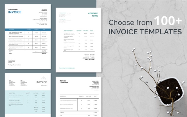 Quick Invoice - 100+ Invoice Templates for Pages(圖1)-速報App