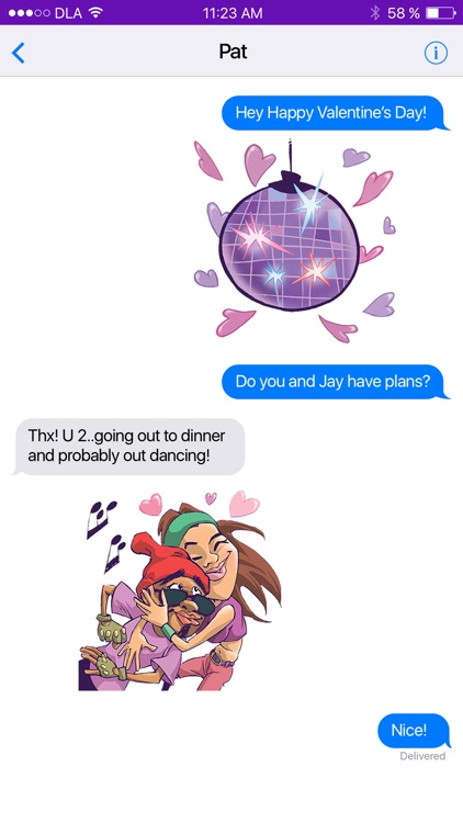 Dance Love App Sticker Pack