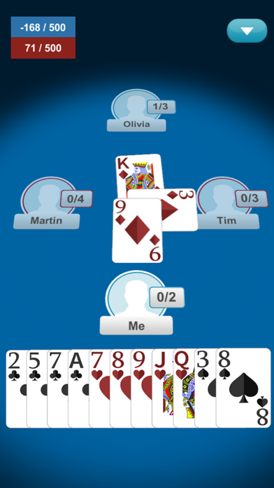 How to cancel & delete Spades Hollywood : Trick-Taking Card Game from iphone & ipad 1