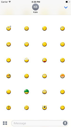 Animated Crazy Emoji Stickers For iMessage(圖1)-速報App