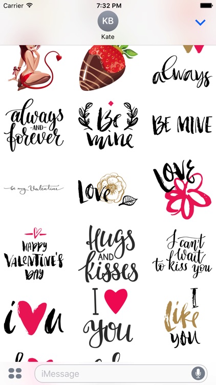 Valentine's Day Mega Sticker Pack screenshot-4